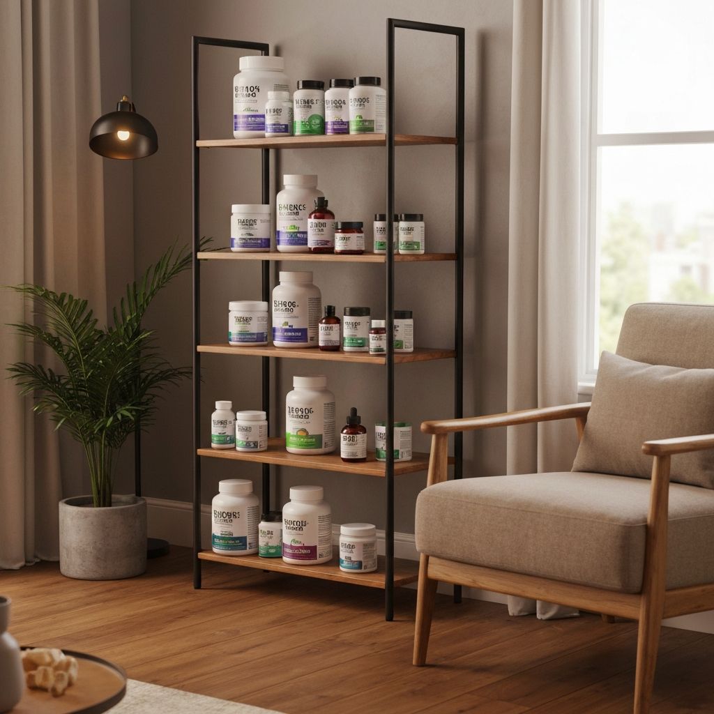 Men's lifestyle supplements collection