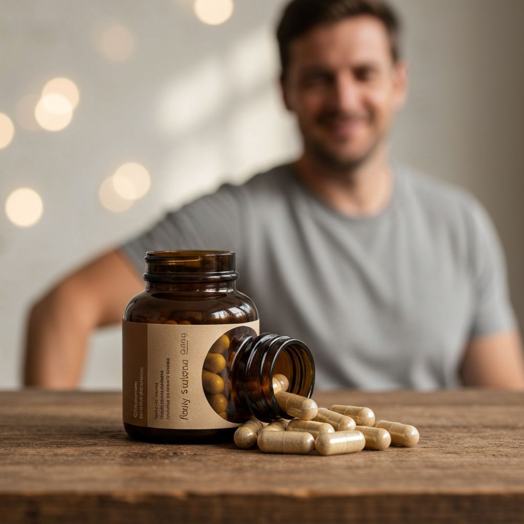 Men's daily vitality supplement