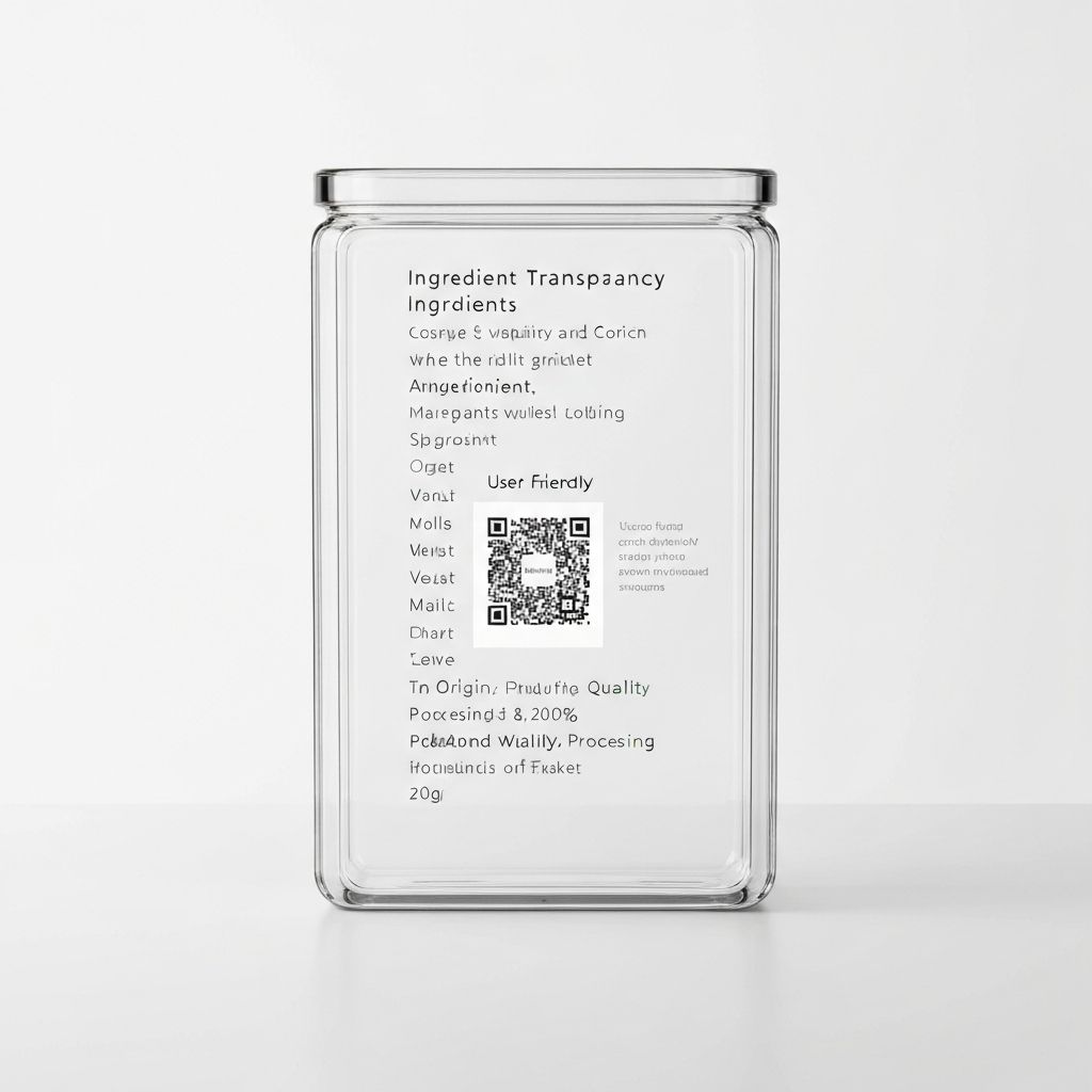 Ingredient transparency