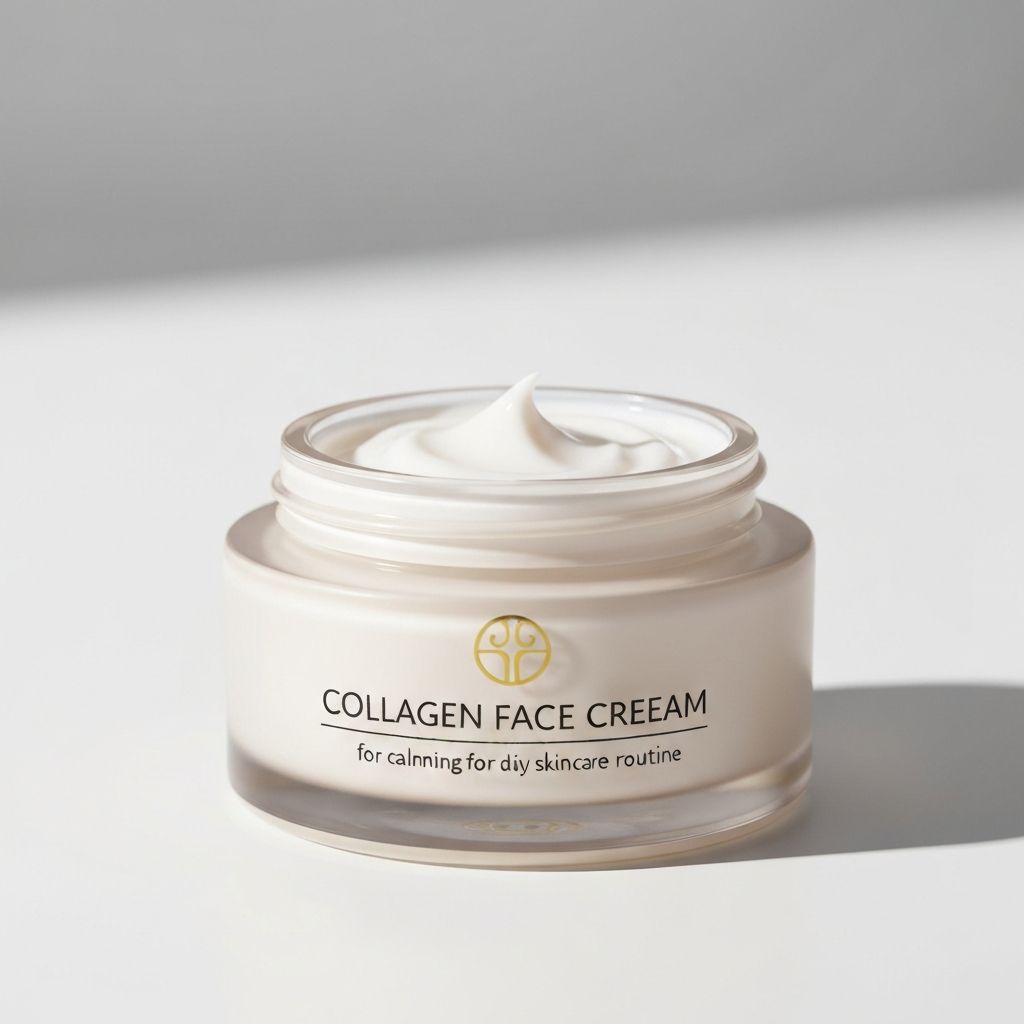 Collagen face cream for daily care